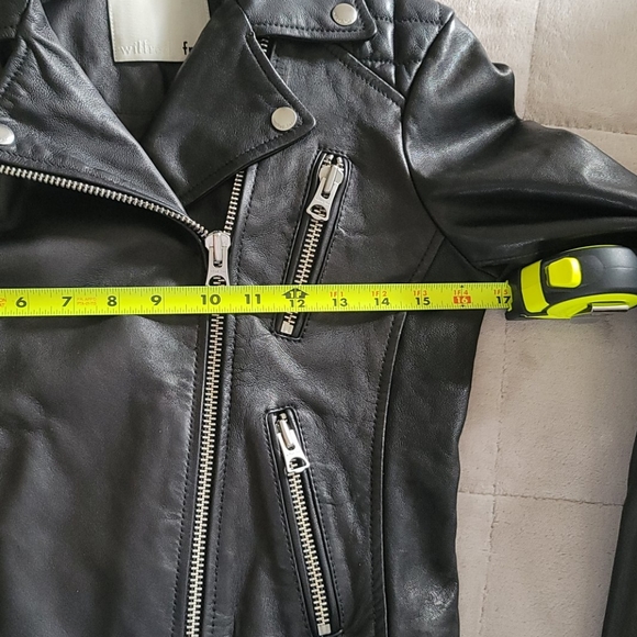 Aritzia Richards Leather Biket Jacket - Picture 12 of 14